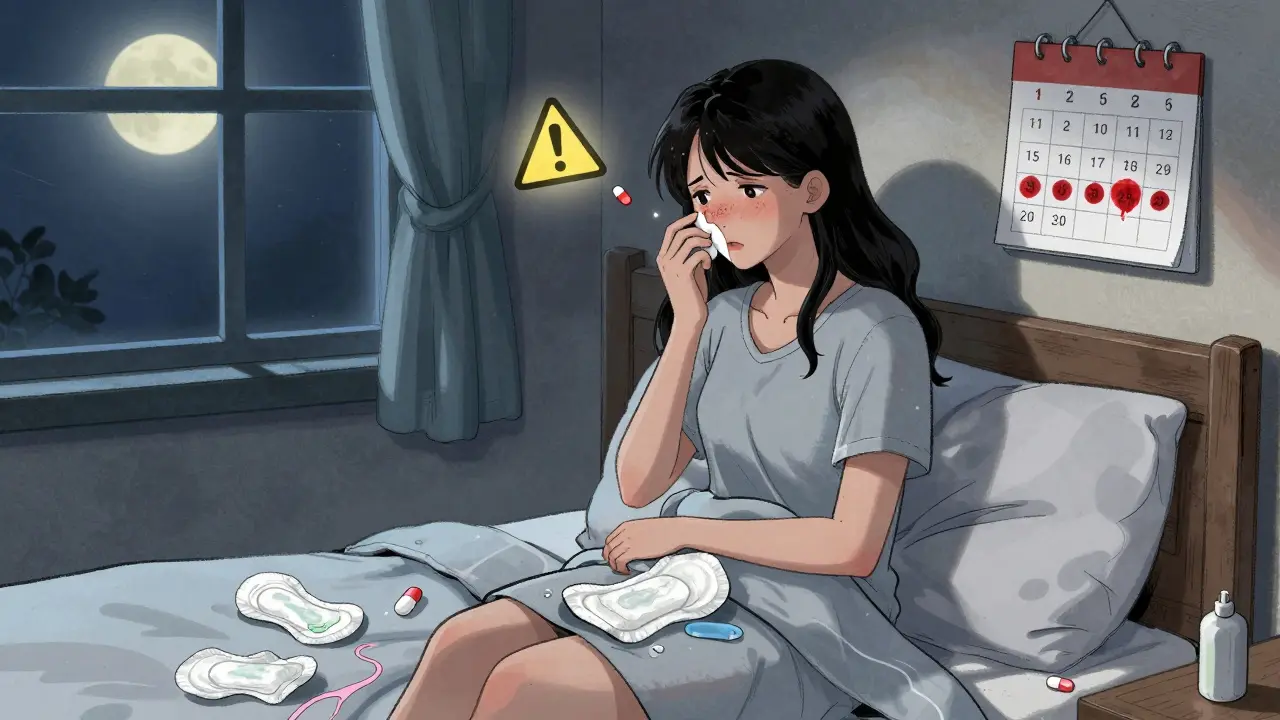 Heavy Menstrual Bleeding on Blood Thinners: What Works and What to Ask Your Doctor