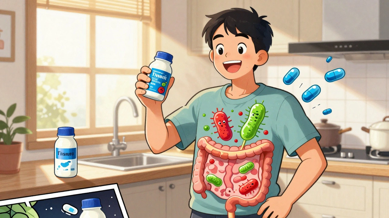 Probiotics During Antibiotic Therapy: How to Reduce GI Side Effects