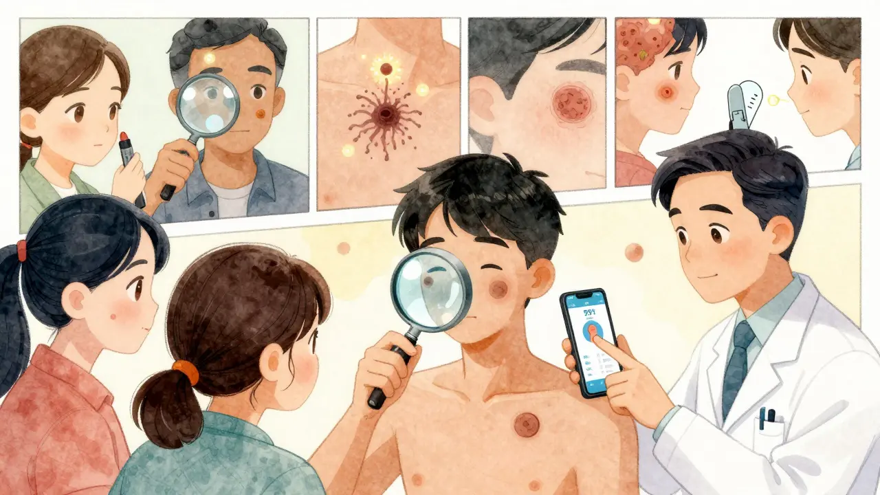 Melanoma: Early Detection and Immunotherapy Treatment