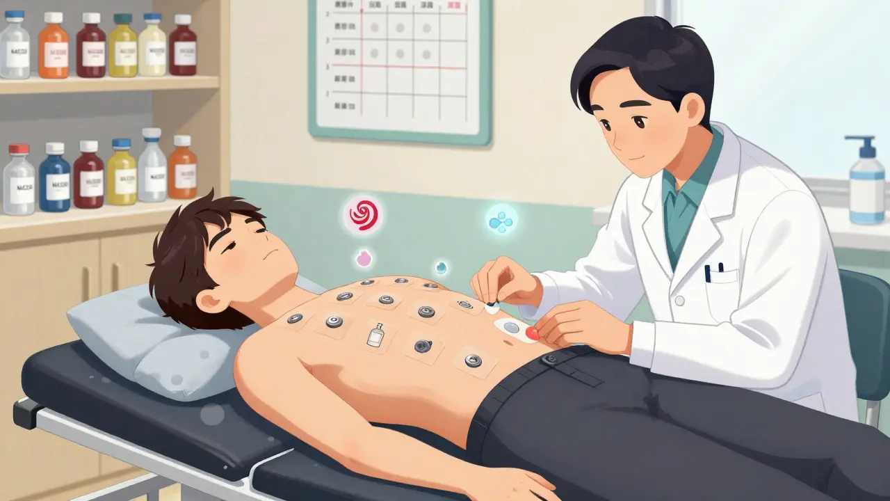 Contact Allergy: Patch Testing for Metals and Fragrances