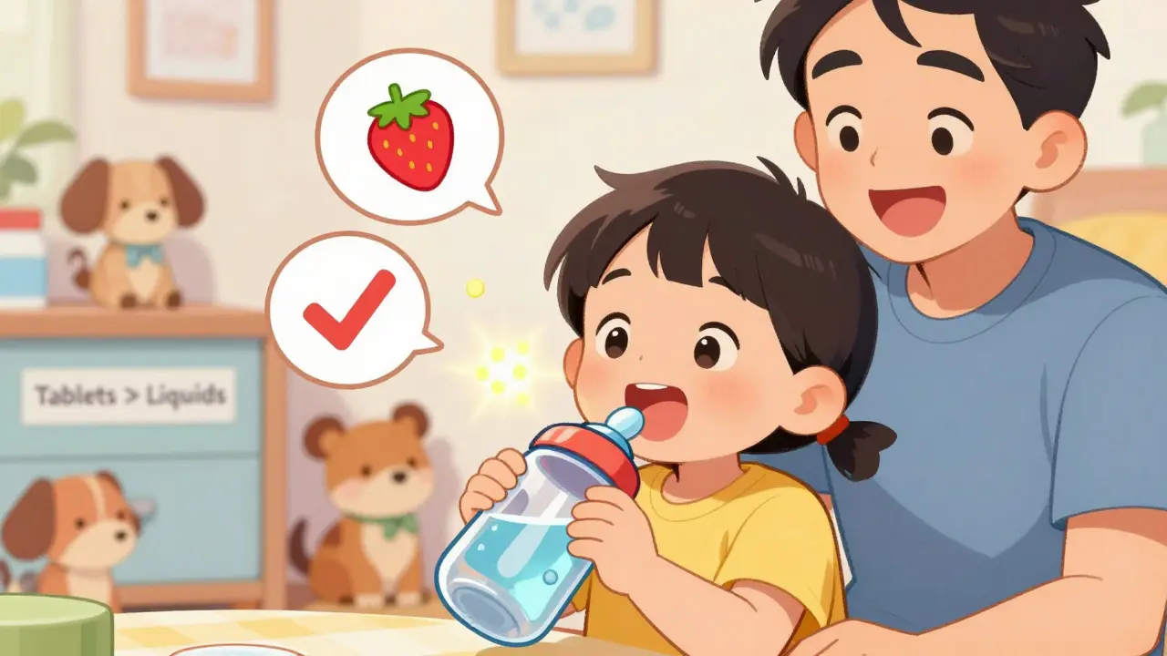 Liquid vs. Tablet Medications for Children: What to Choose